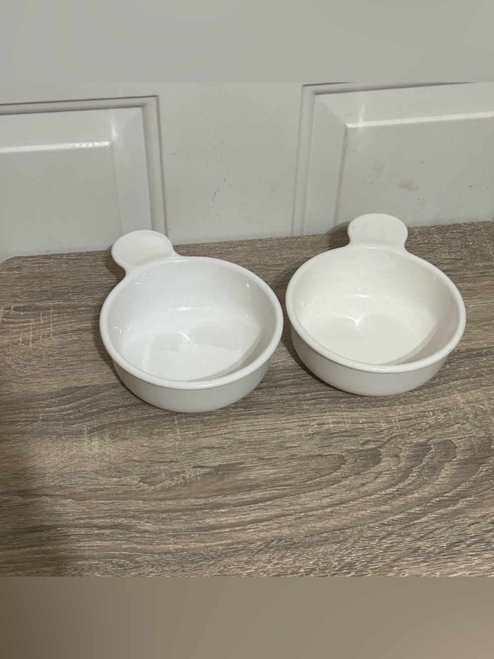 Corning Ware White‎ Grab It Bowls P-150-B With Handle No Lids 15oz Set of 2
